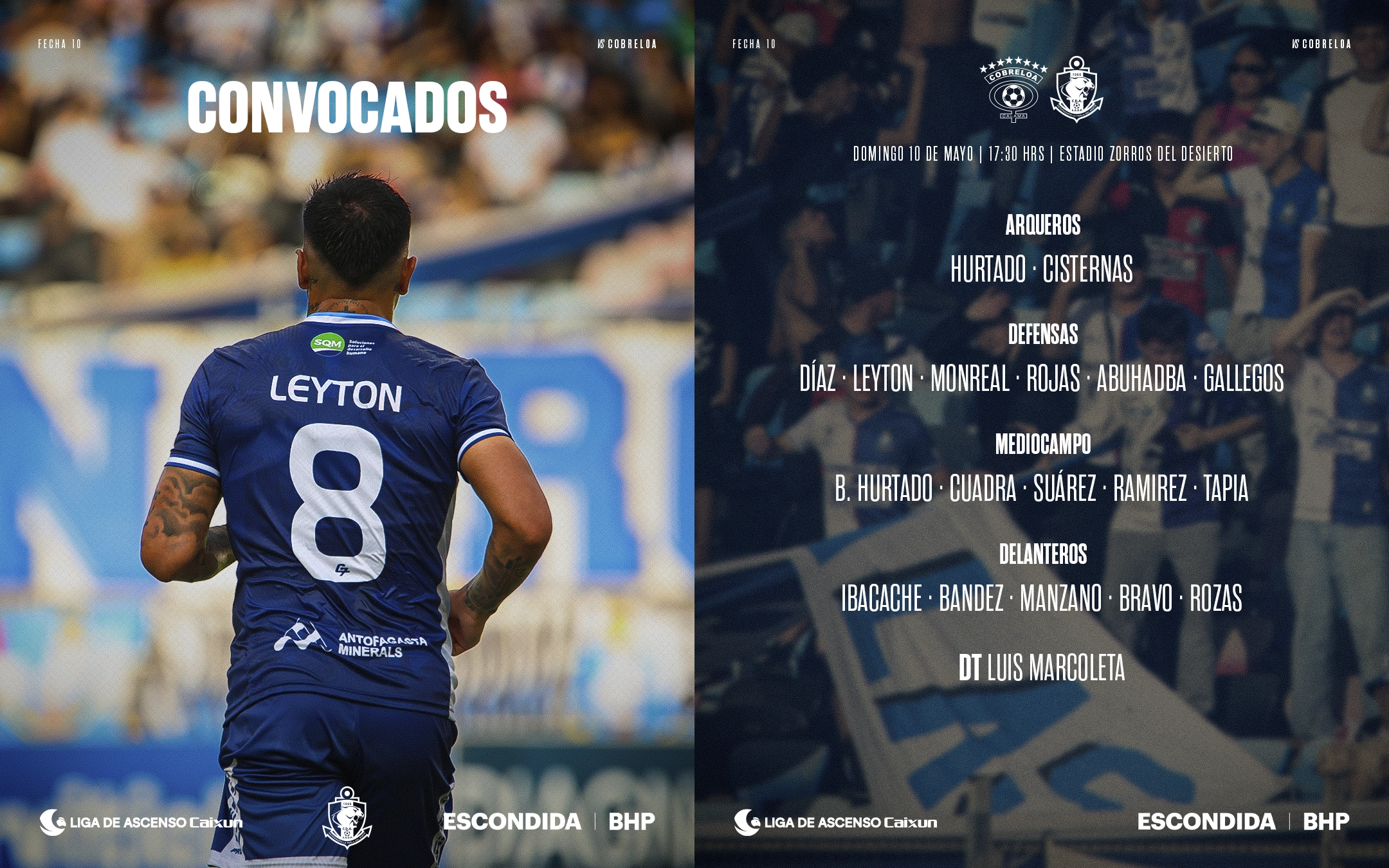 Convocados 10-05