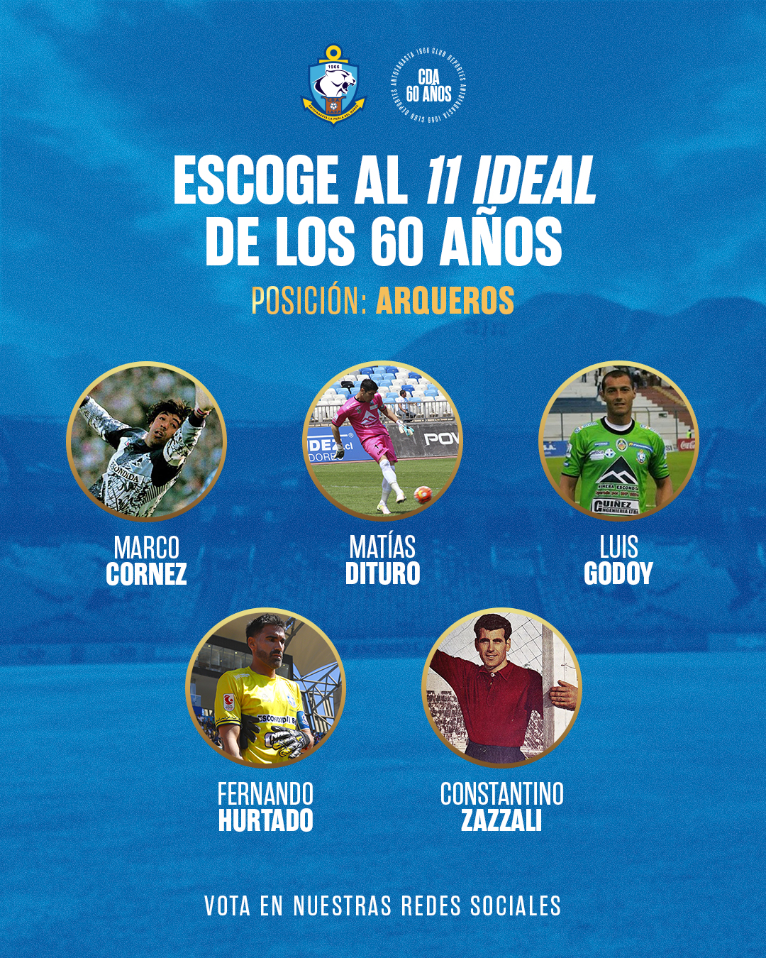 Votación XI Ideal - Arqueros
