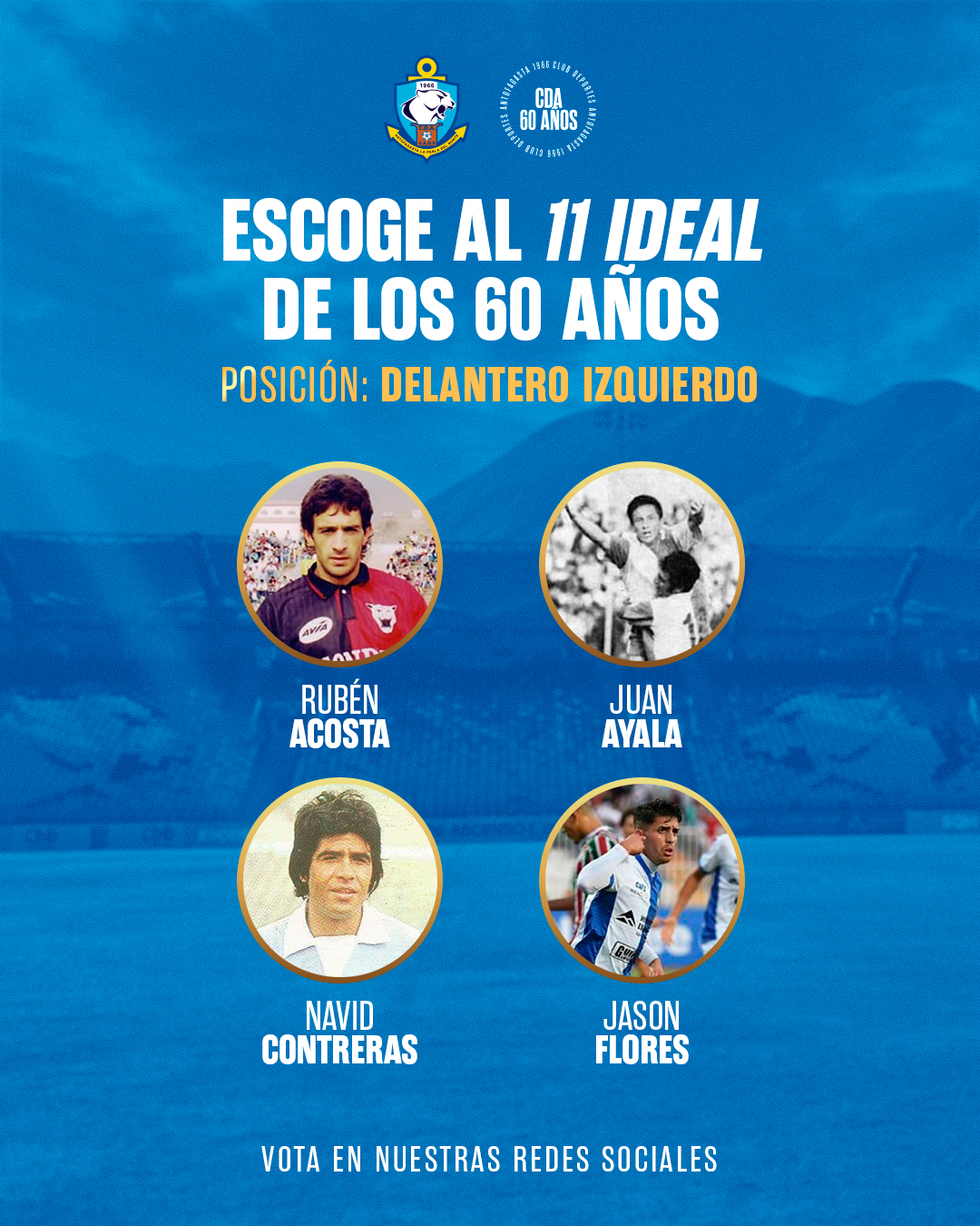 Votación XI Ideal - Izquierdo