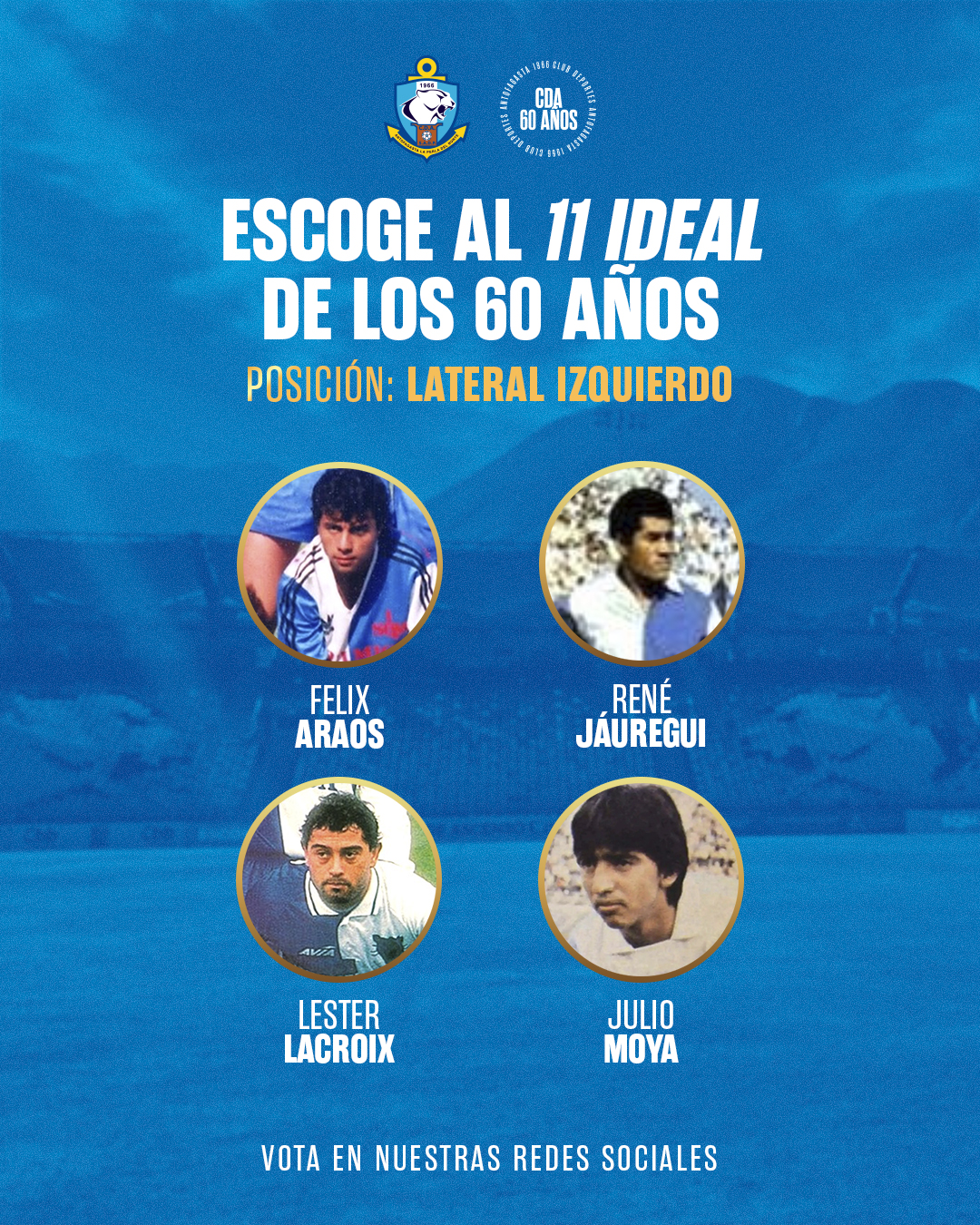 Votación XI Ideal - Lateral Izquierdo 2