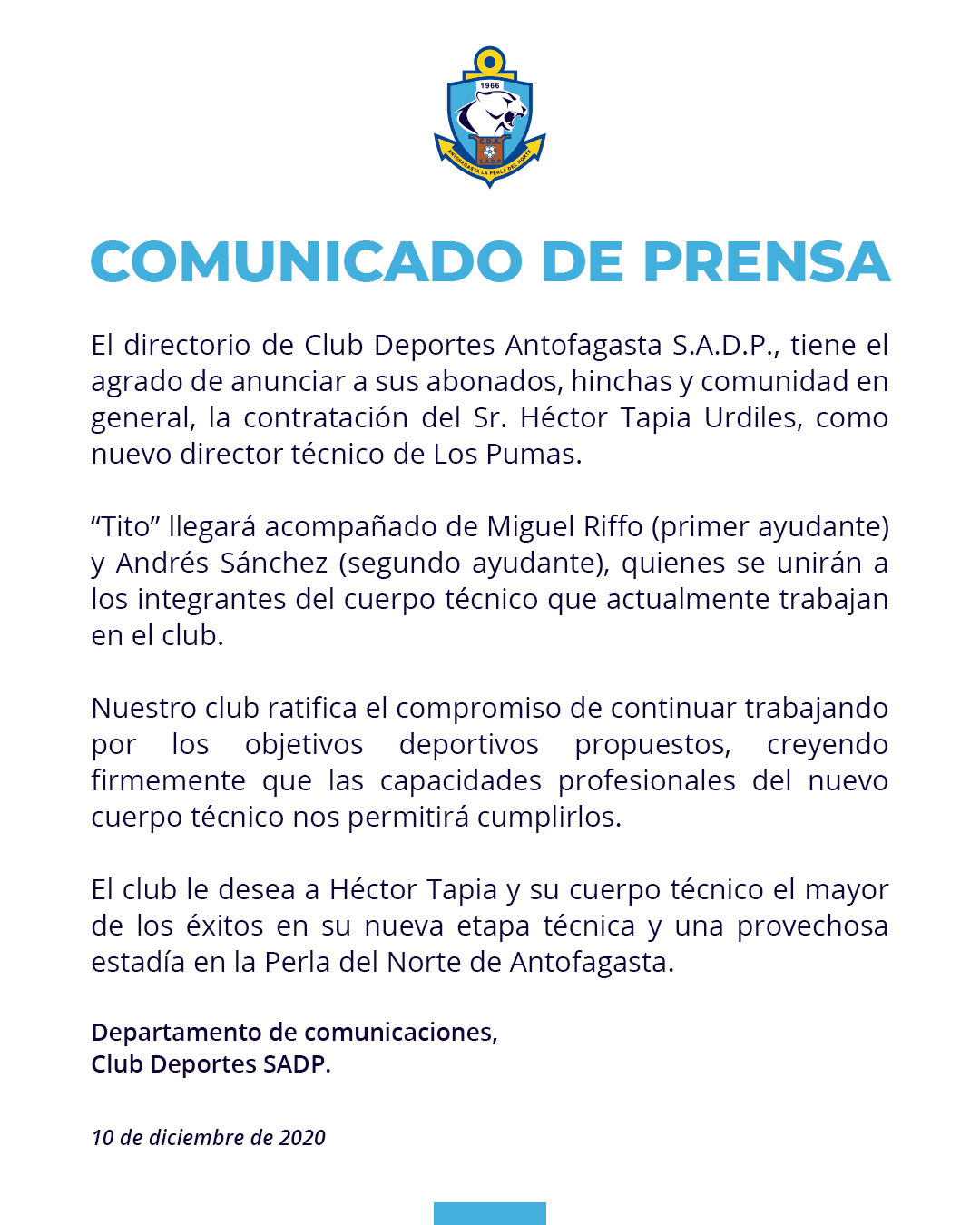 Comunicado