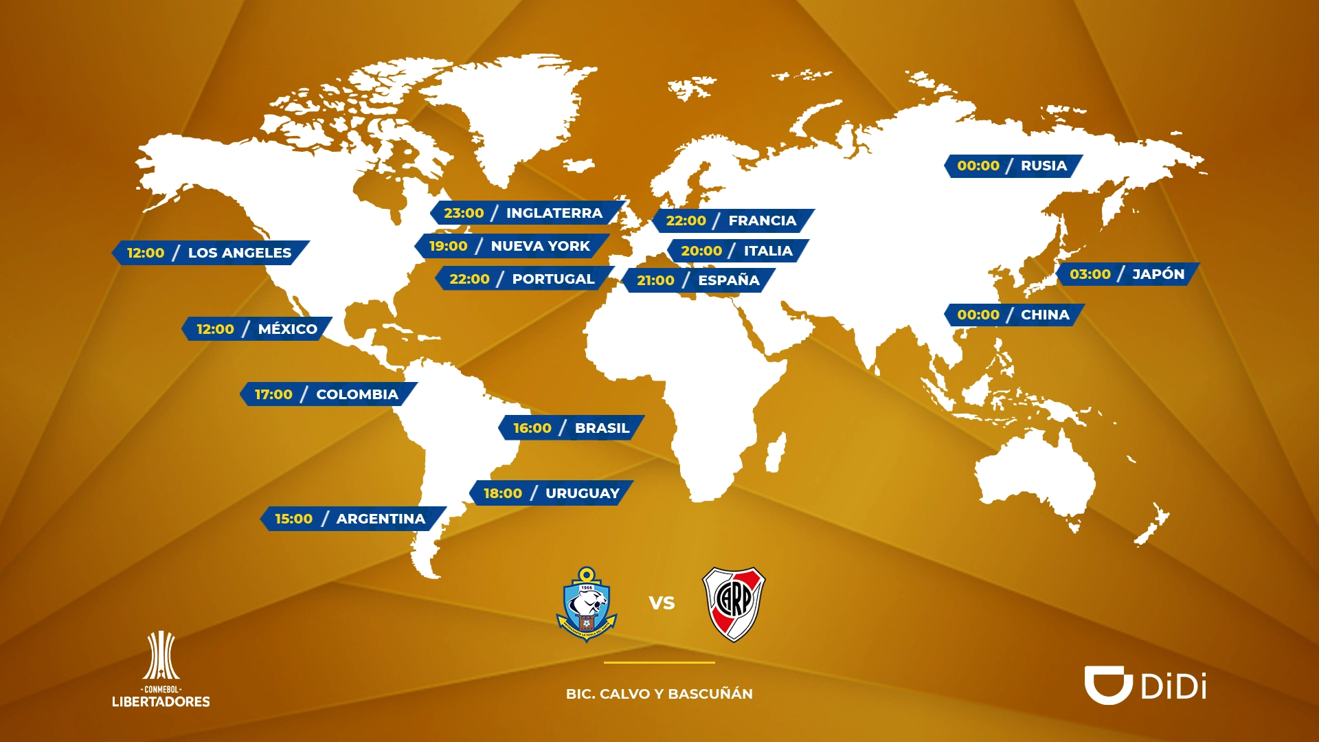 Horario CONMEBOL Libertadores